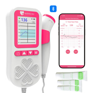 BabyEcho Fetal Doppler Pro with app connection