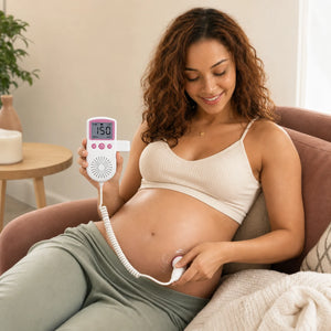 Babyecho Doppler Standard fetal doppler used at home with ultrasound gel