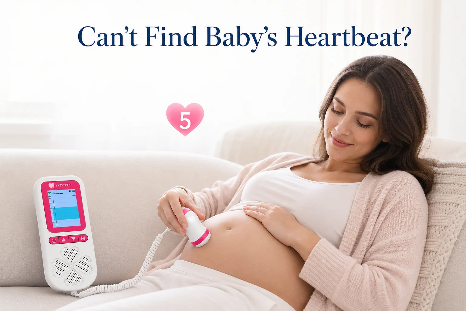5 Things to Do When You Cannot Find Your Baby's Heartbeat With a Doppler