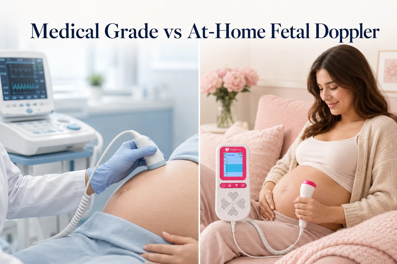 Medical Grade vs At-Home fetal doppler comparison cover image