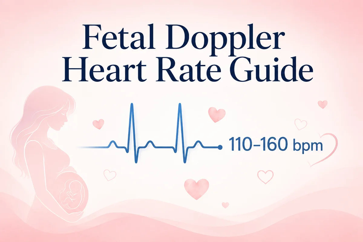 Fetal Doppler Heart Rate Guide — normal fetal heart rate ranges and what parents should know
