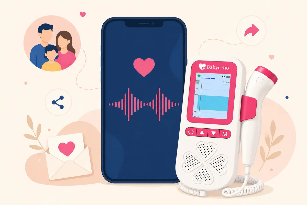 How to Record and Share Your Baby's Heartbeat