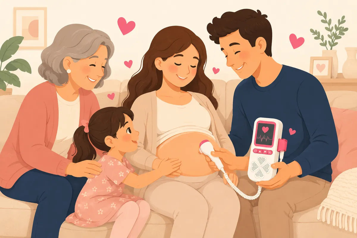 How Partners and Siblings Can Bond Through Fetal Heartbeat