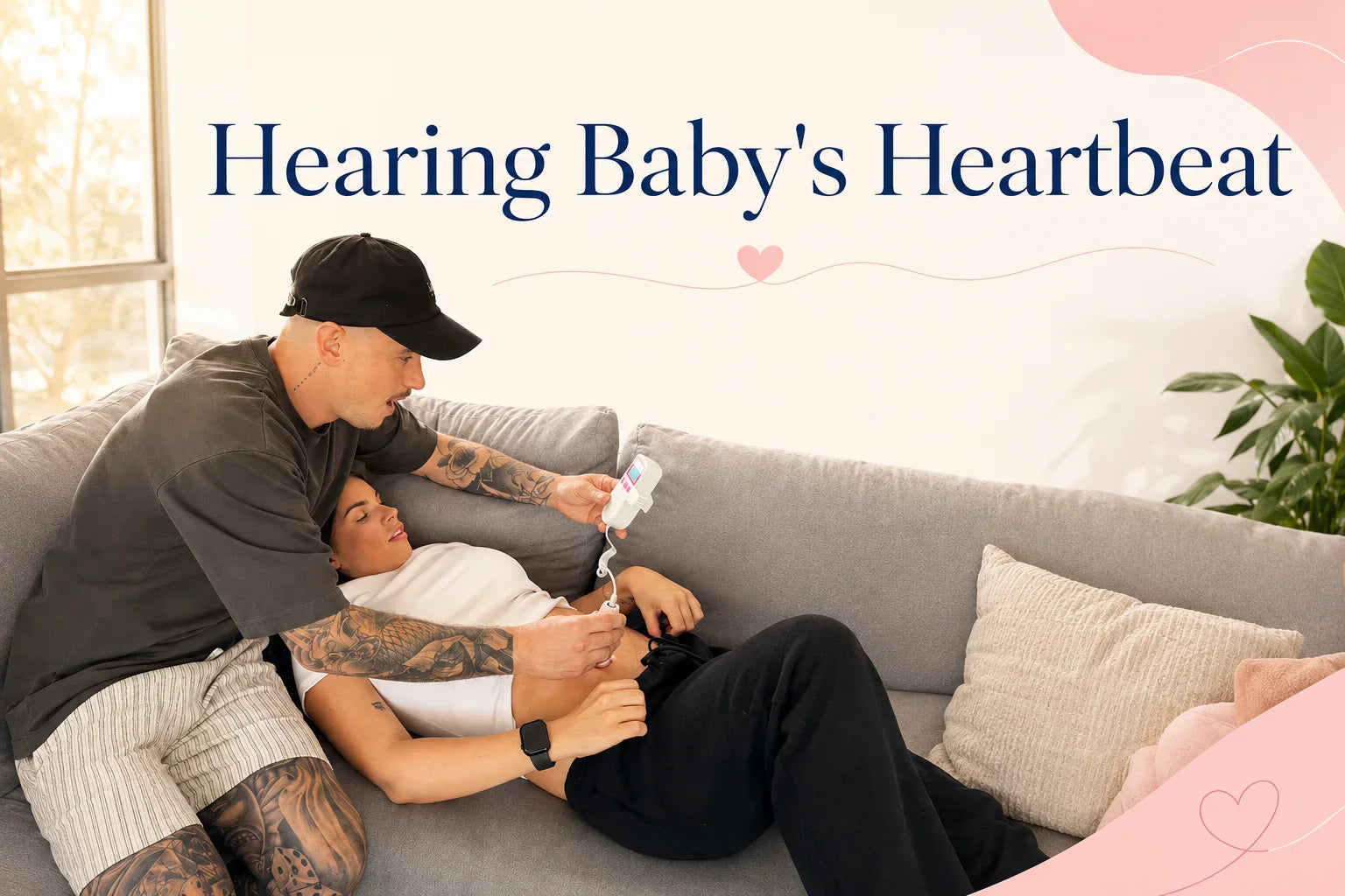 Hearing Your Baby's Heartbeat at Home: What It Sounds Like and How to Share the Moment
