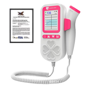 BabyEcho Fetal Doppler Pro with FDA 510(k) clearance certificate